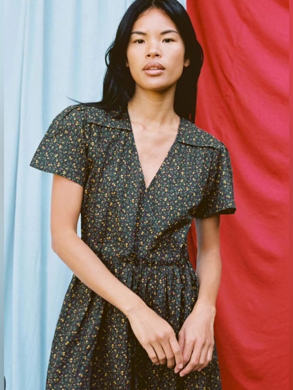Christy Dawn The Dawn Dress in Noir Pear Harvest